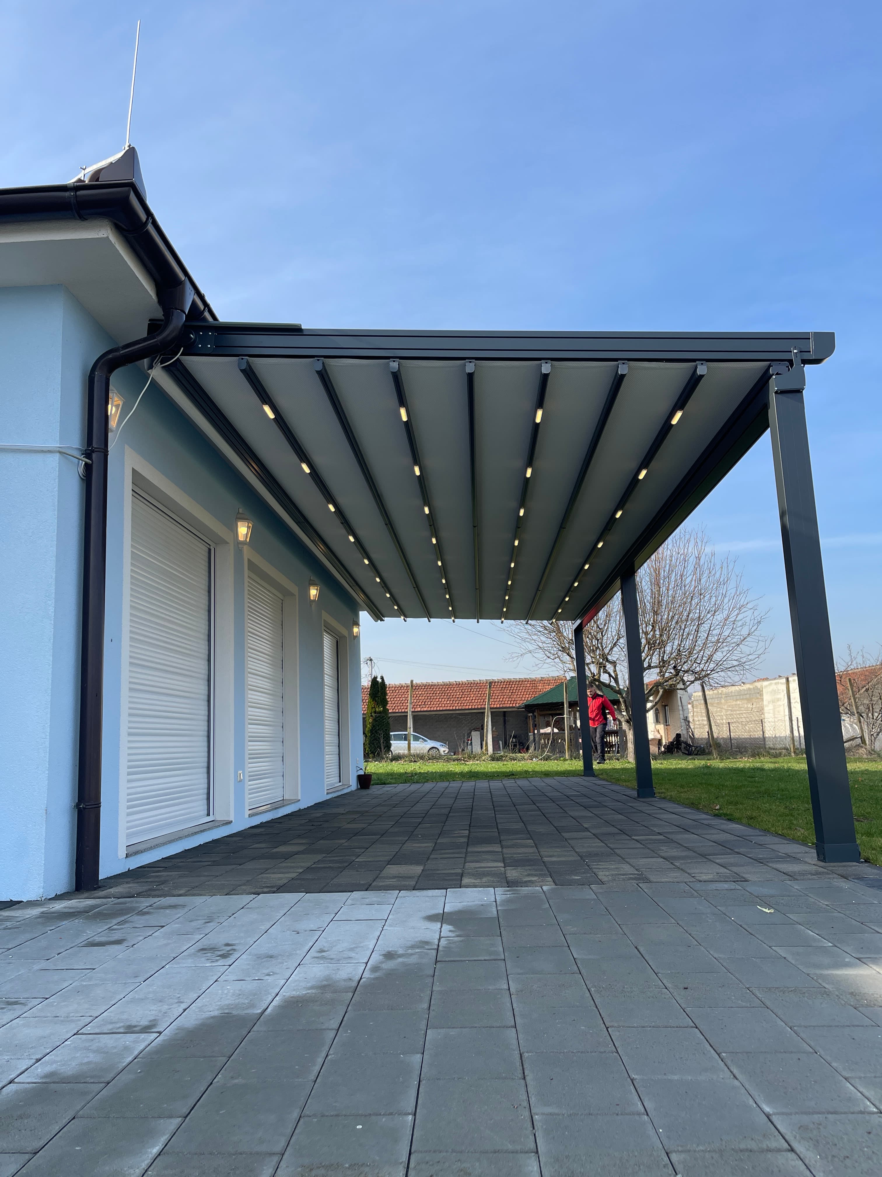 Pergola avec LED
