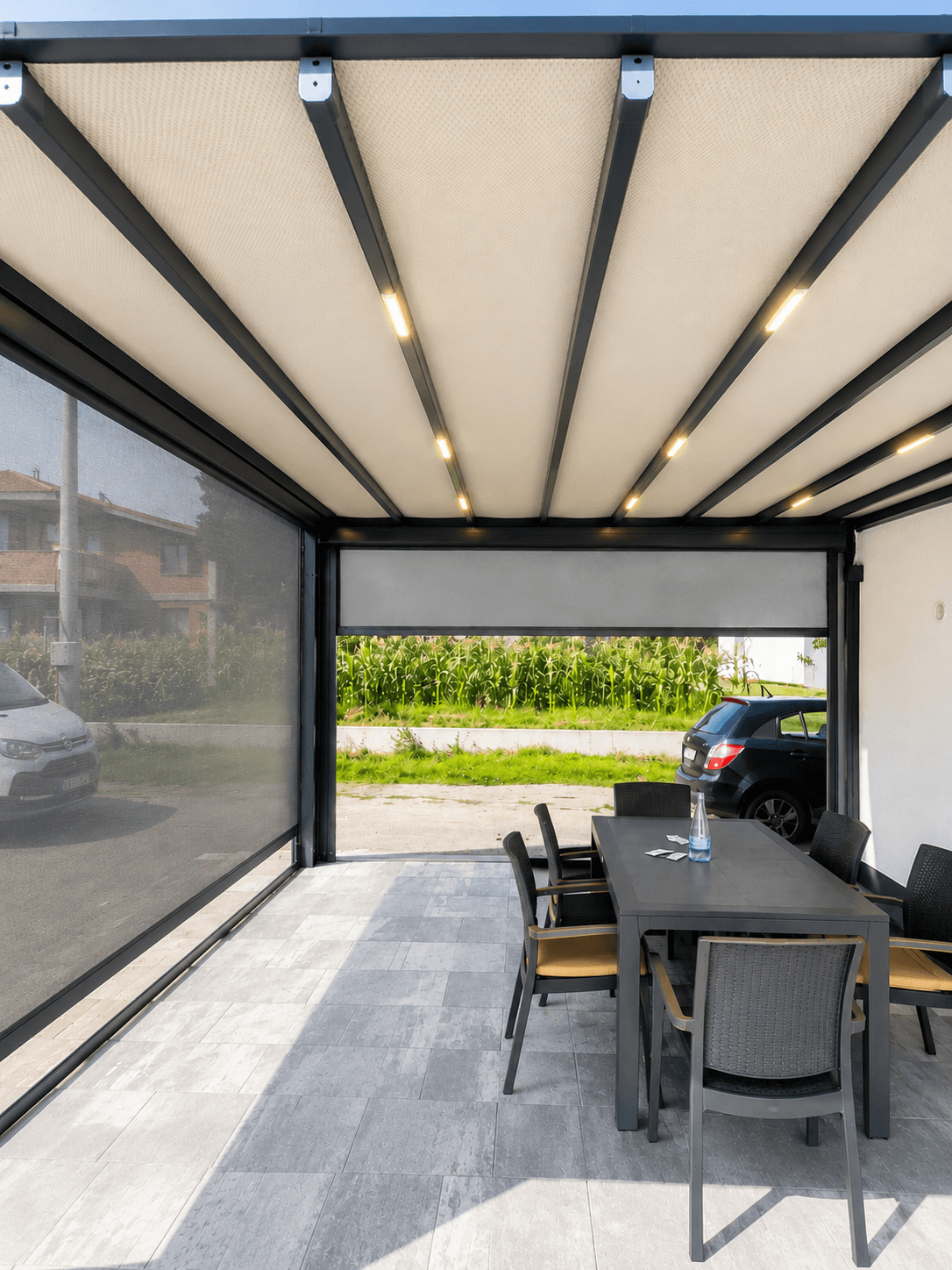 Pergola avec LED